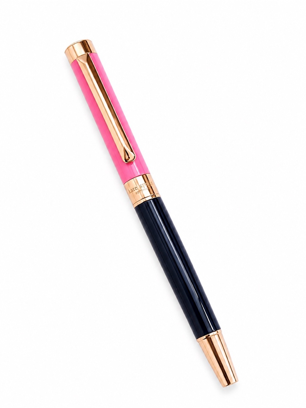 Kate Spade New York Pink & Navy Gold Ballpoint Pen - Picture 4 of 4